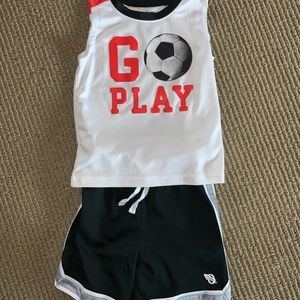 Boy’s Oshkosh Soccer Outfit